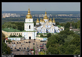 Kyjev - Chrám svatého Michala (Михайлівський Золотоверхий собор)